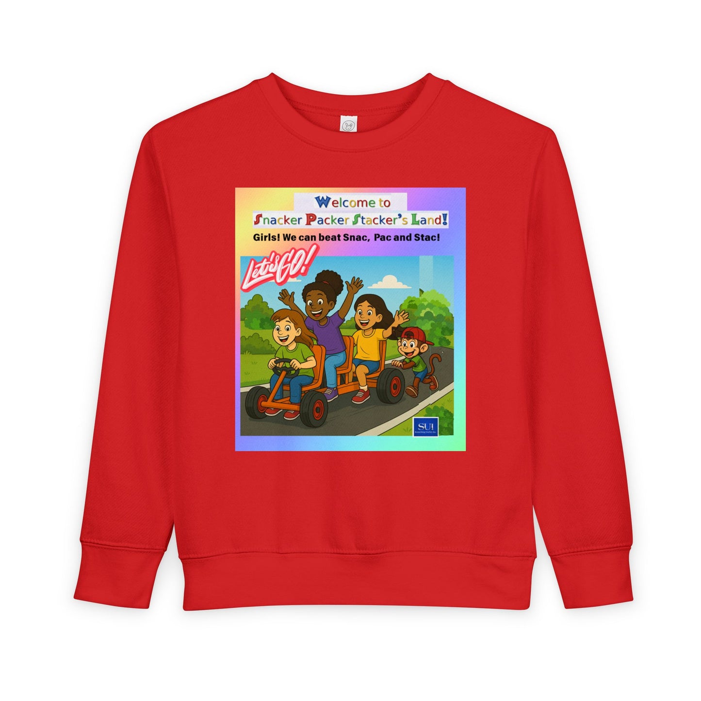 Toddler welcome to Sacker Packer's Land Toddler Sweatshirt - Fun & Playful Kids Apparel