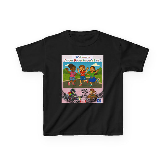Kids Graphic Tee - Welcome to Snacker Packer's Land