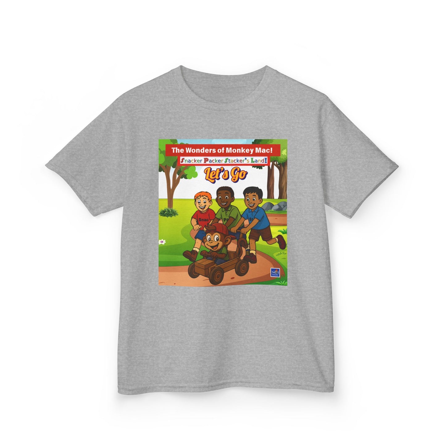 Kids Softstyle Tee - Welcome to Playtime Paradise Design