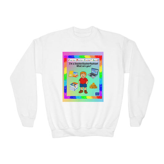 Youth Crewneck Sweatshirt - Inspirational Design for Kids