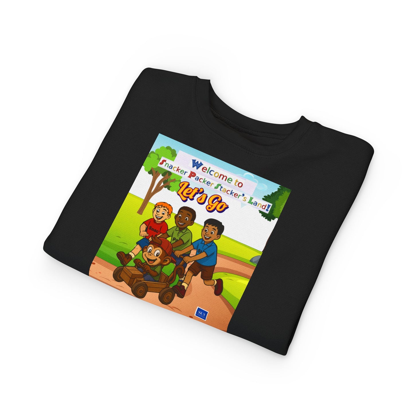 Toddler Sweatshirt - Welcome to Fun Adventures! Let's Go!