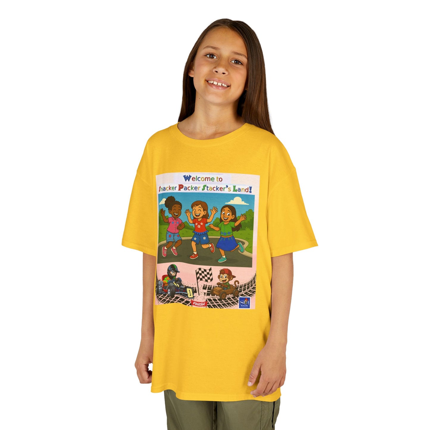 Kids Graphic Tee - Welcome to Snacker Packer's Land