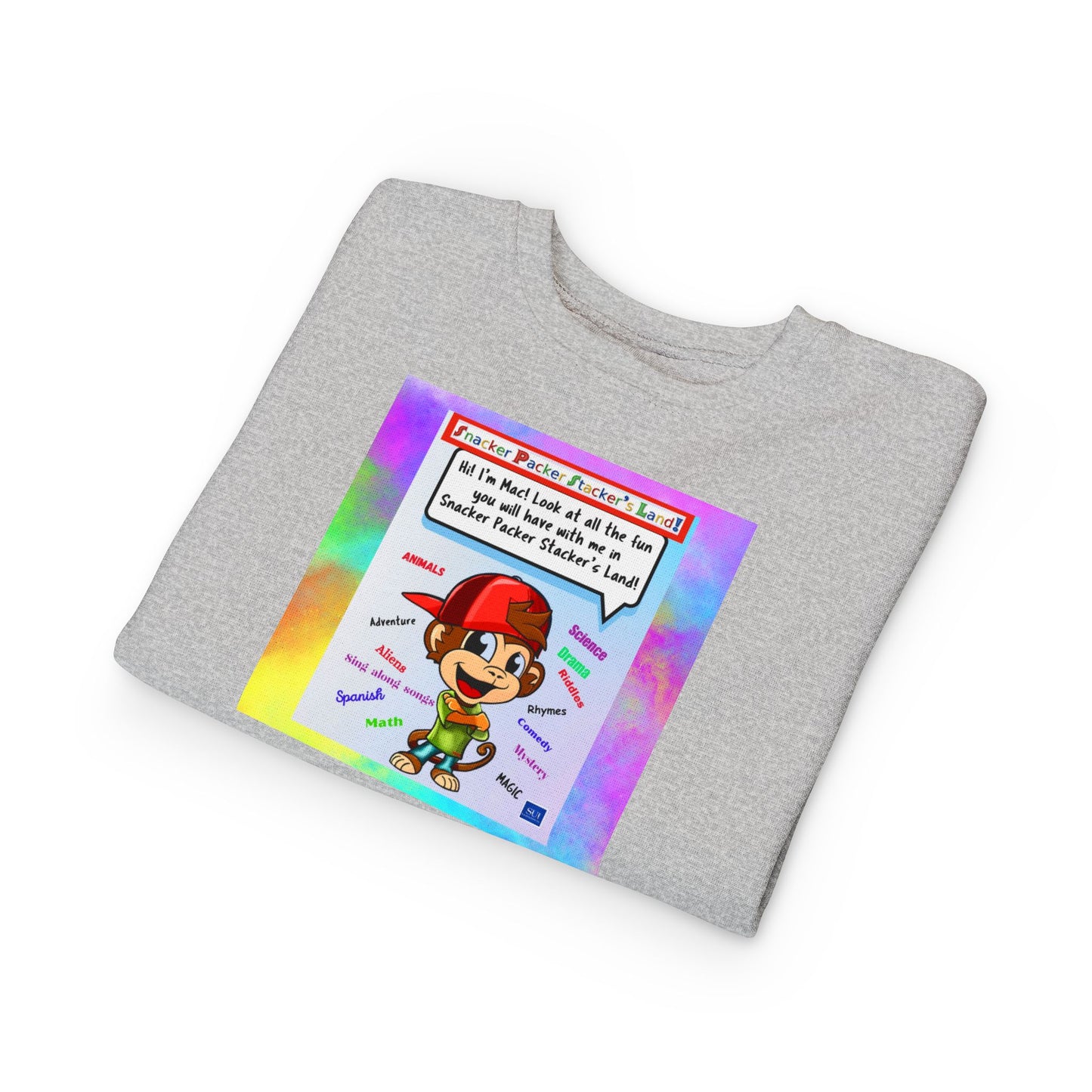 Toddler Sweatshirt with Playful Design - Perfect for Everyday Wear!
