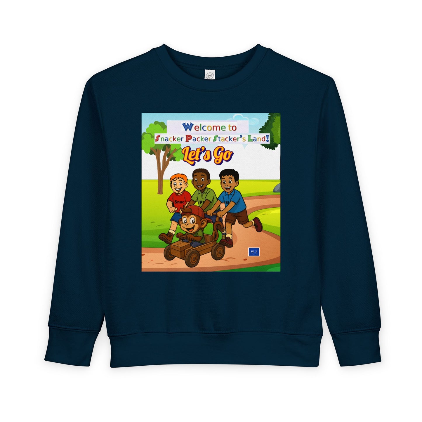 Toddler Sweatshirt - Welcome to Fun Adventures! Let's Go!