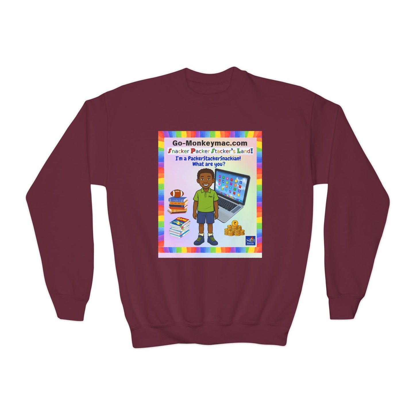 Youth Crewneck Sweatshirt - Perfect for Future Leaders!