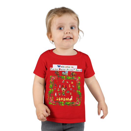 Toddler T-Shirt - Can you name the animals on this T-Shirt?