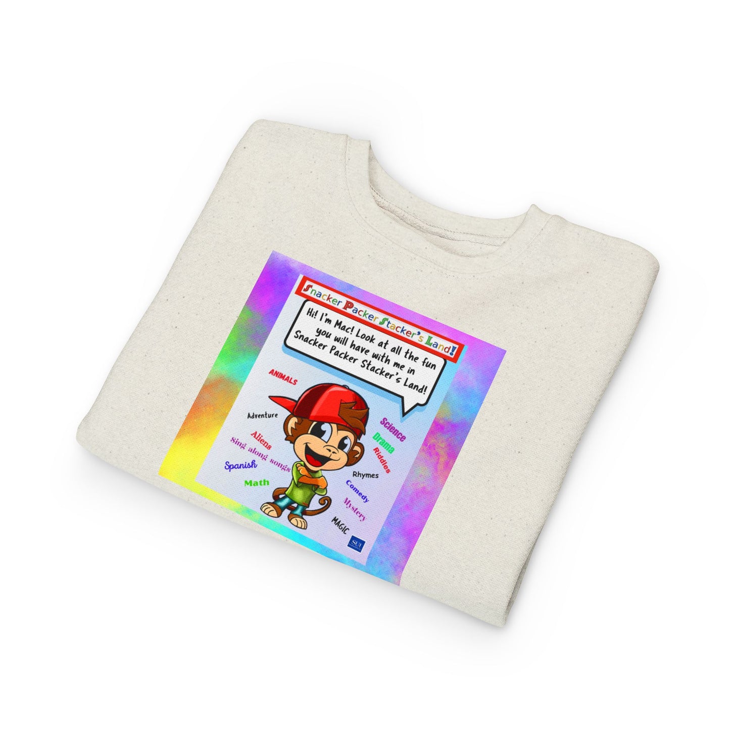 Toddler Sweatshirt with Playful Design - Perfect for Everyday Wear!