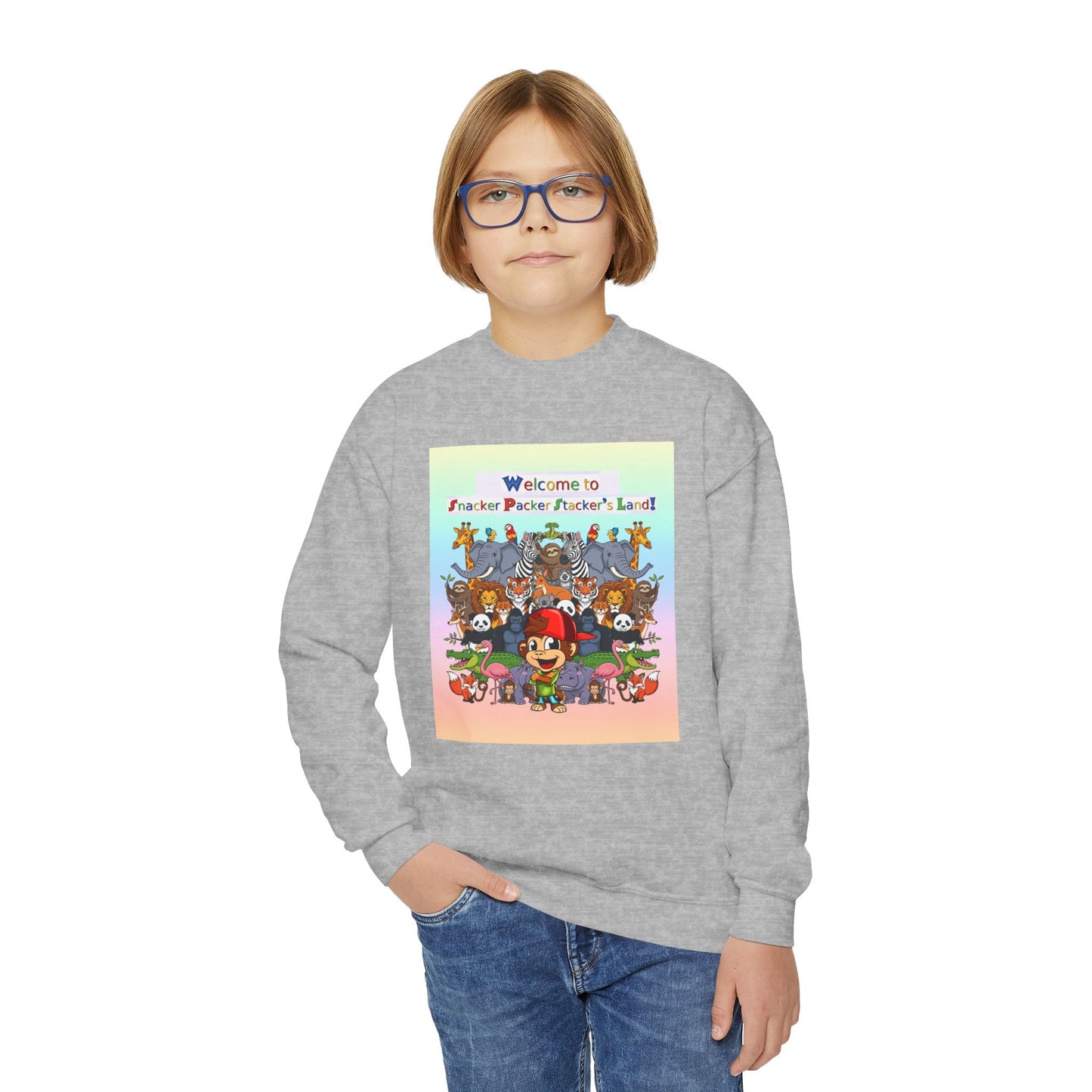Youth, welcome to the Party Youth Crewneck Sweatshirt