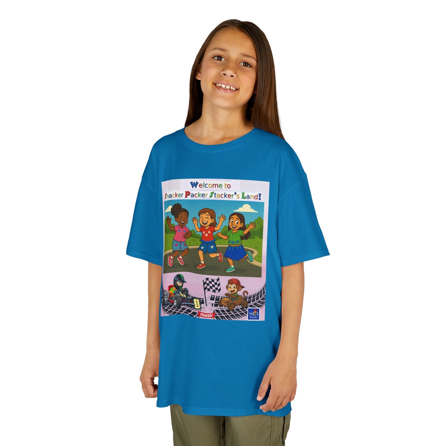 Kids Graphic Tee - Welcome to Snacker Packer's Land
