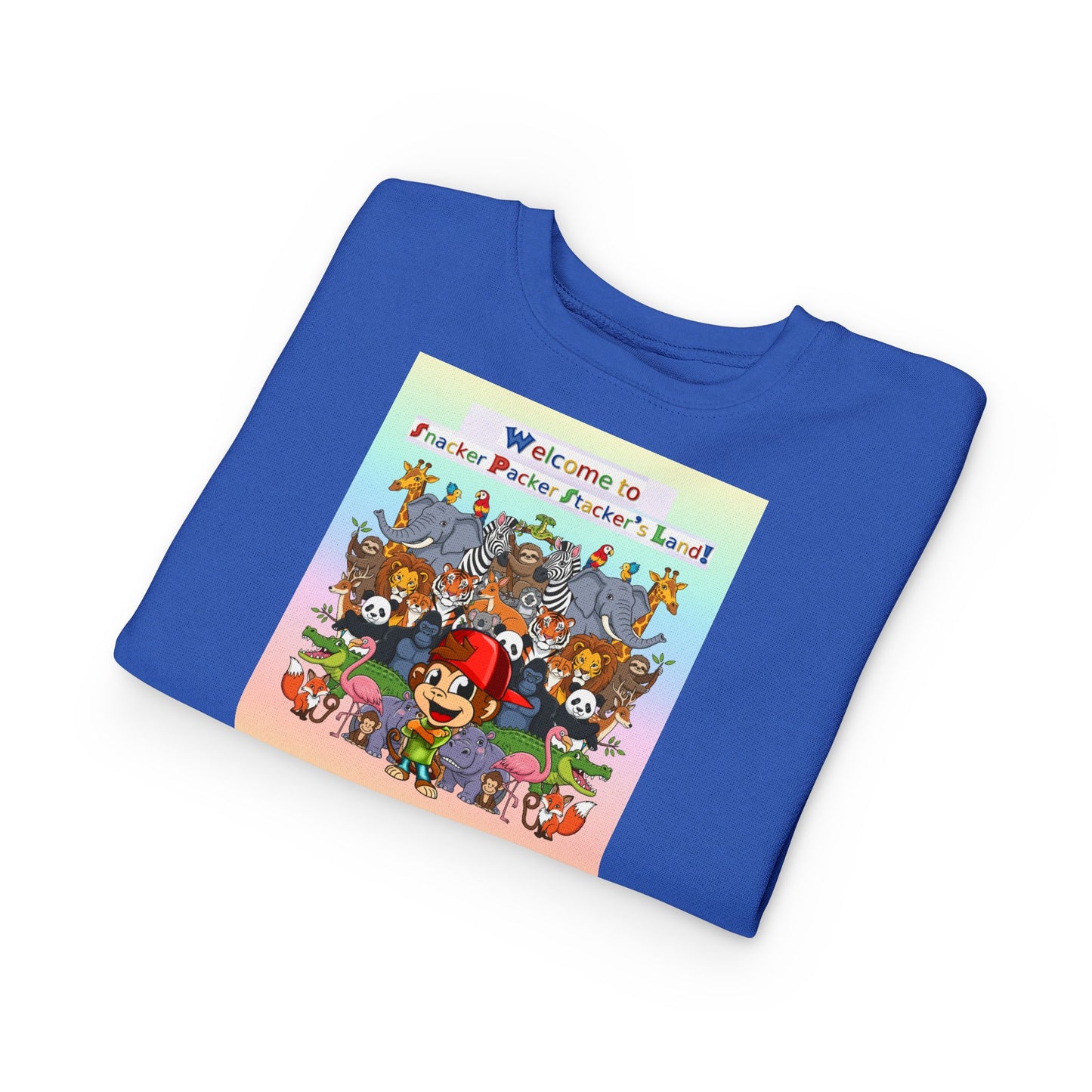 Toddler's welcome to Packer Puckers Land Toddler Sweatshirt