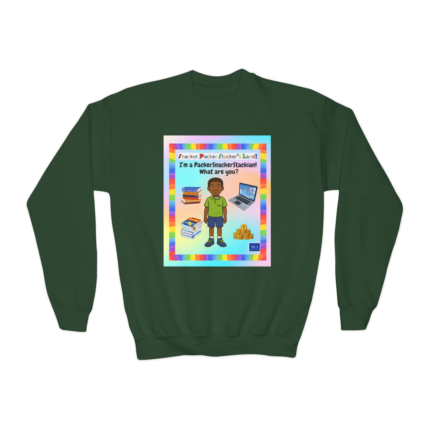 Youth Crewneck Sweatshirt - Perfect for Future Leaders!