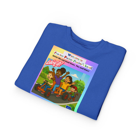 Toddlers Sweatshirt - Welcome to Snacker Packer's Land