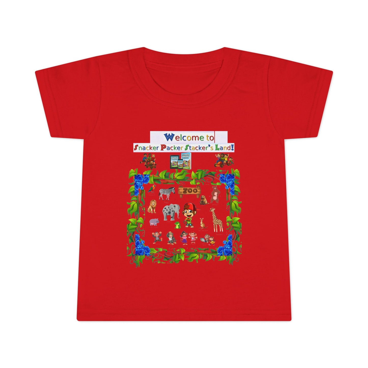 Welcome to Snicker Packer Stucker's Land Toddler T-Shirt