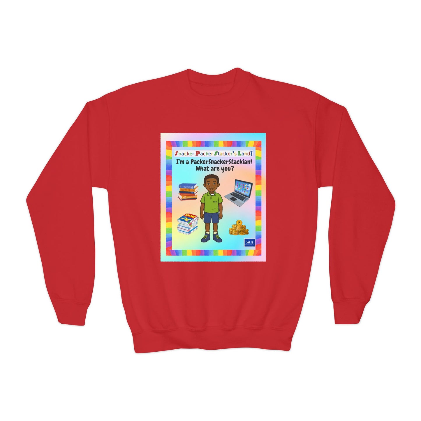 Youth Crewneck Sweatshirt - Perfect for Future Leaders!
