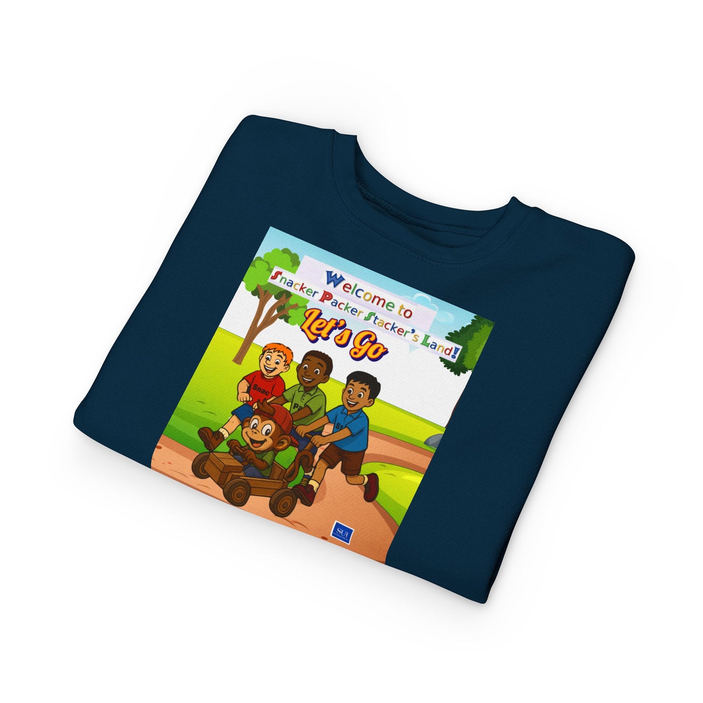 Toddler Sweatshirt - Welcome to Fun Adventures! Let's Go!