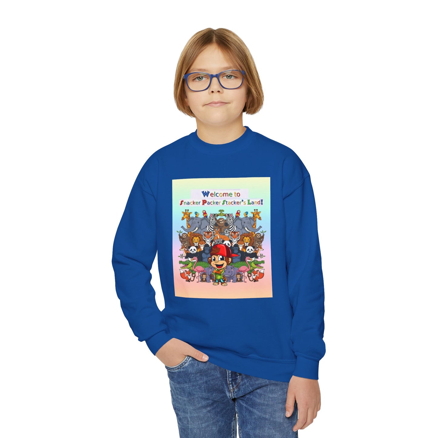 Youth, welcome to the Party Youth Crewneck Sweatshirt