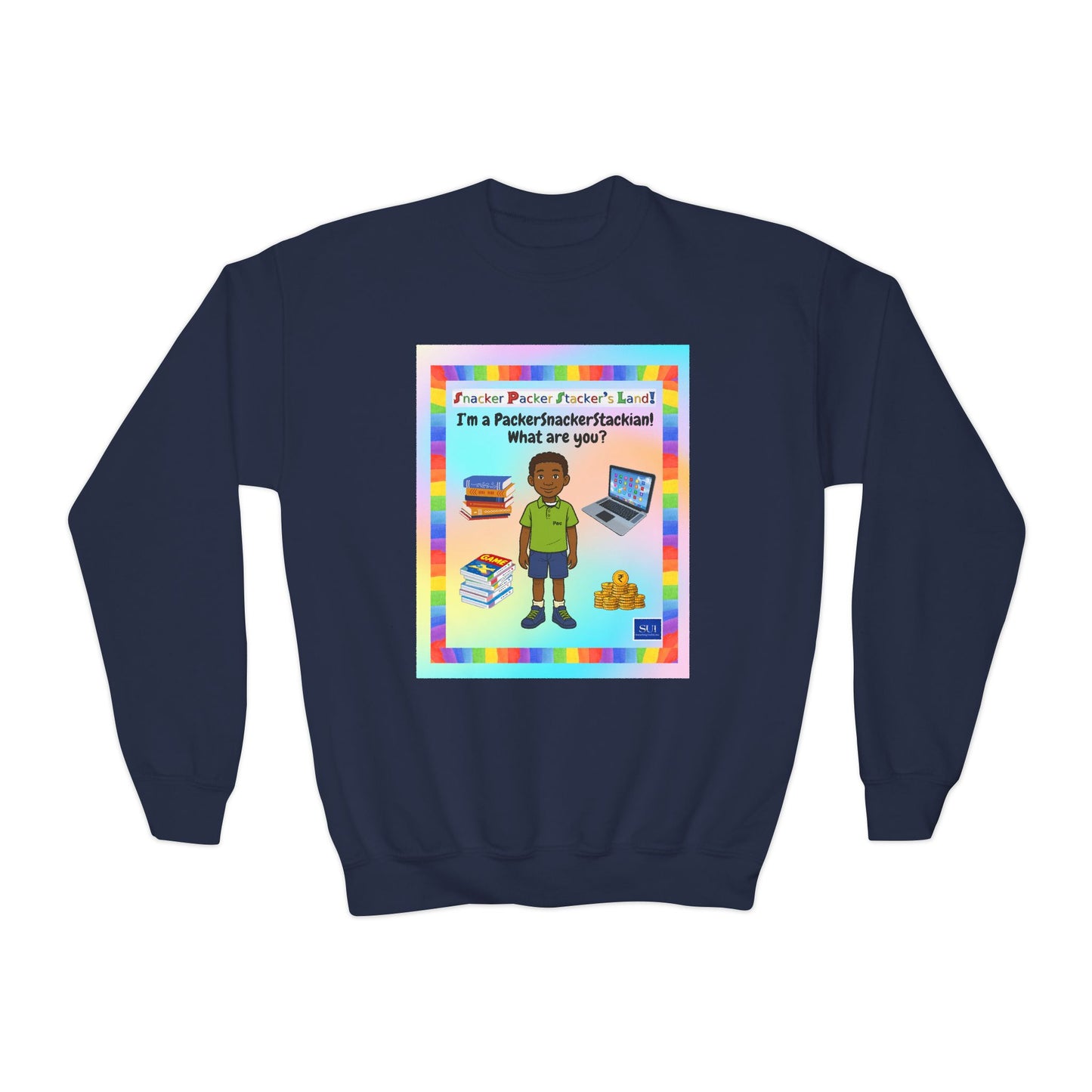 Youth Crewneck Sweatshirt - Perfect for Future Leaders!