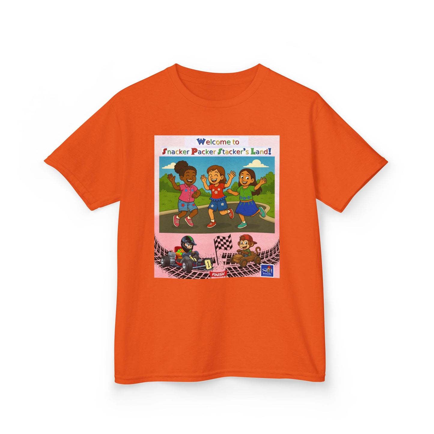 Kids Graphic Tee - Welcome to Snacker Packer's Land