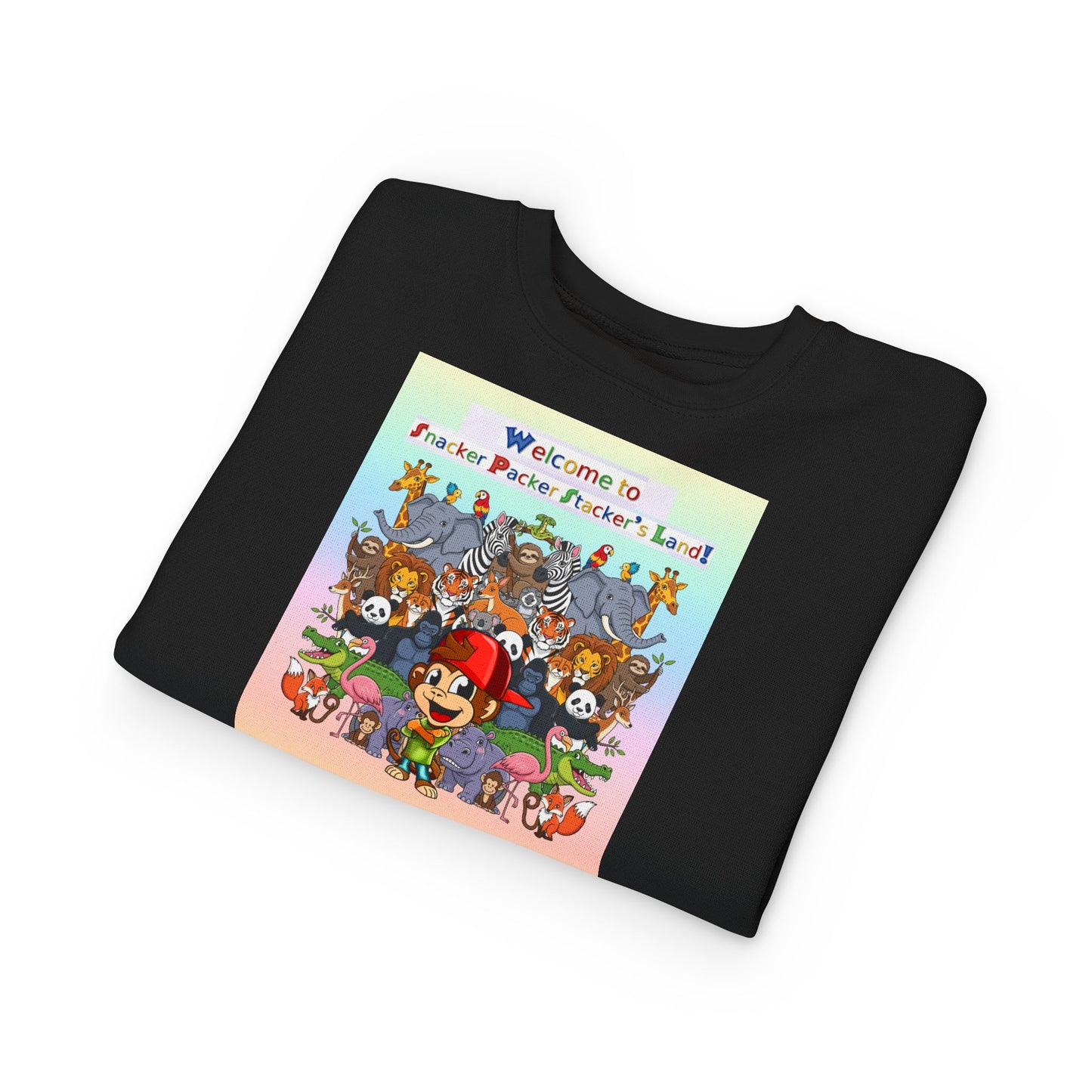 Toddler's welcome to Packer Puckers Land Toddler Sweatshirt