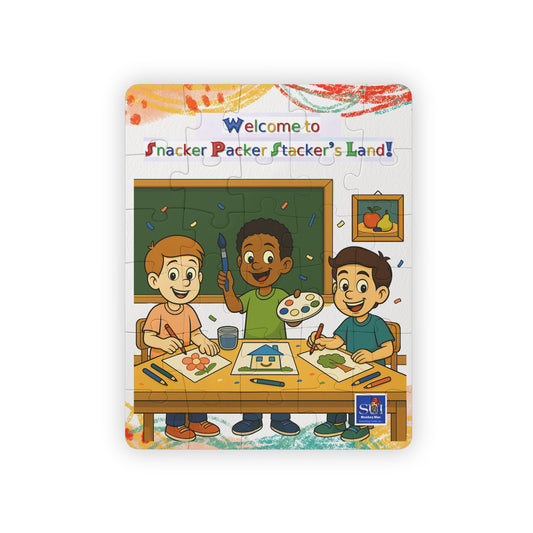 Kids' Puzzle Adventure - 30-Piece Snacker Packer's Land