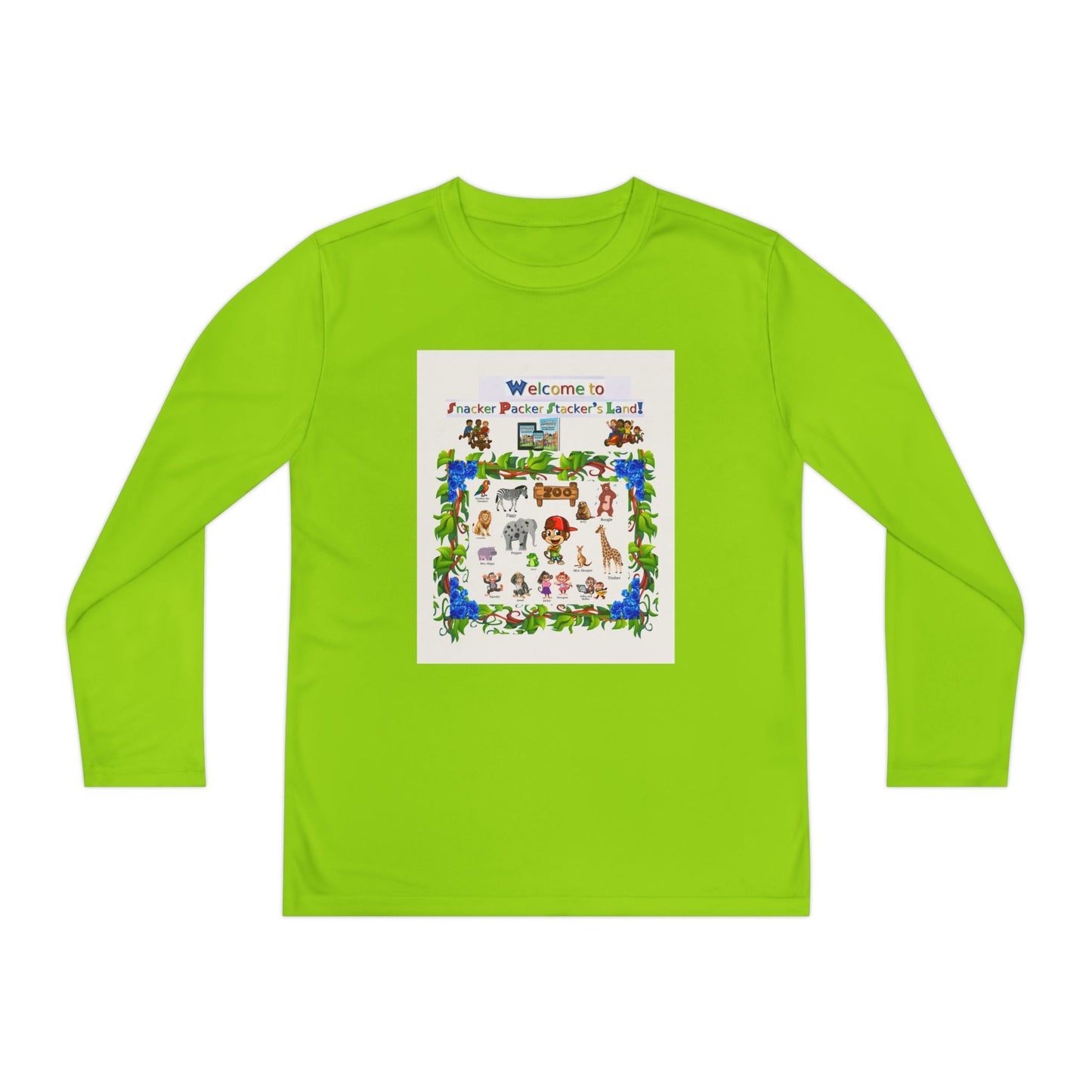 Youth Long Sleeve Tee - Welcome to the Petting Zoo Design