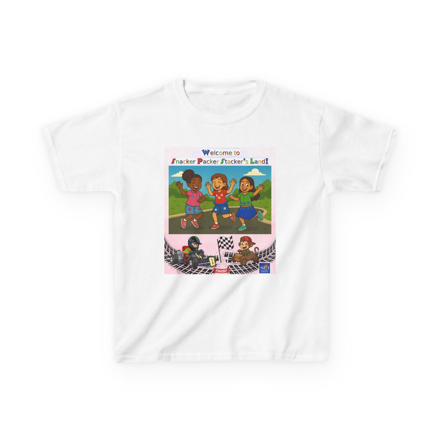Kids Graphic Tee - Welcome to Snacker Packer's Land