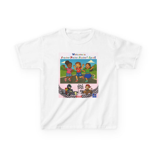 Kids Graphic Tee - Welcome to Snacker Packer's Land