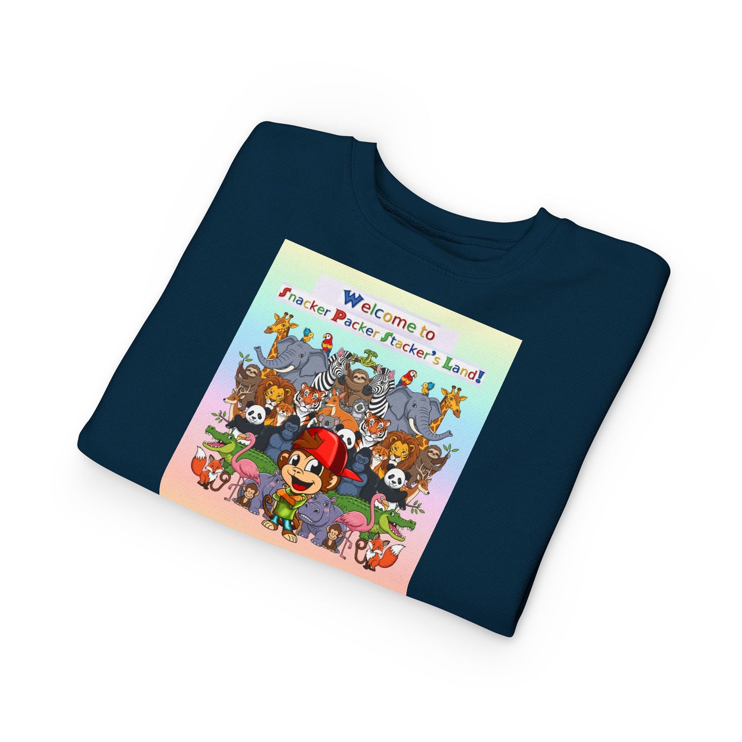 Toddler's welcome to Packer Puckers Land Toddler Sweatshirt