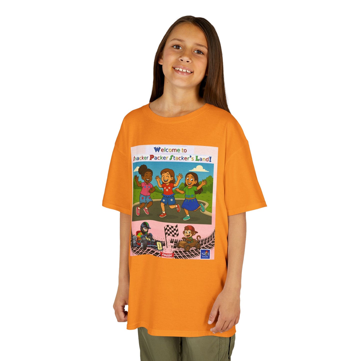 Kids Graphic Tee - Welcome to Snacker Packer's Land