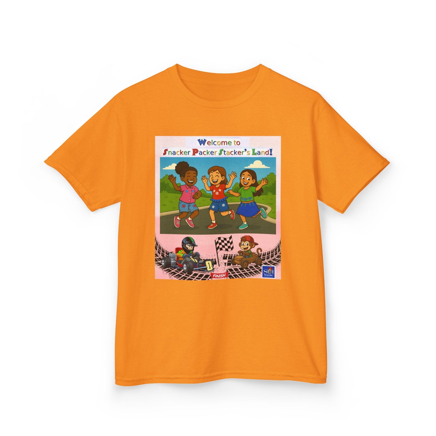 Kids Graphic Tee - Welcome to Snacker Packer's Land