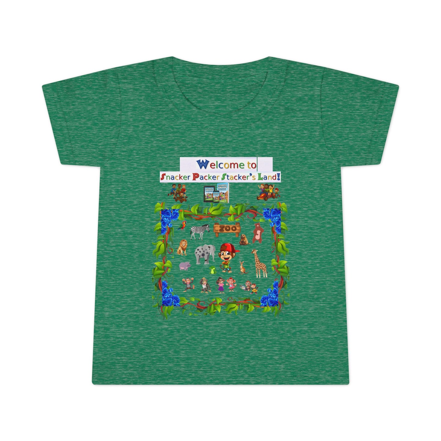 Welcome to Snicker Packer Stucker's Land Toddler T-Shirt
