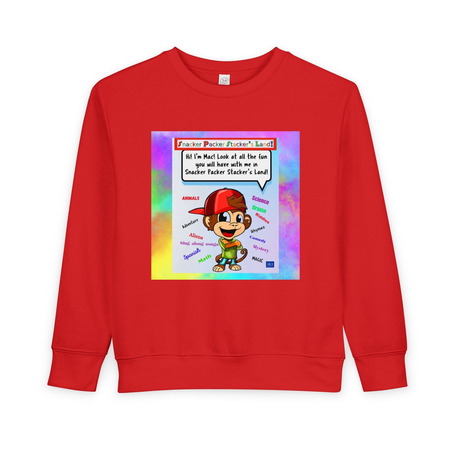 Toddler Sweatshirt with Playful Design - Perfect for Everyday Wear!