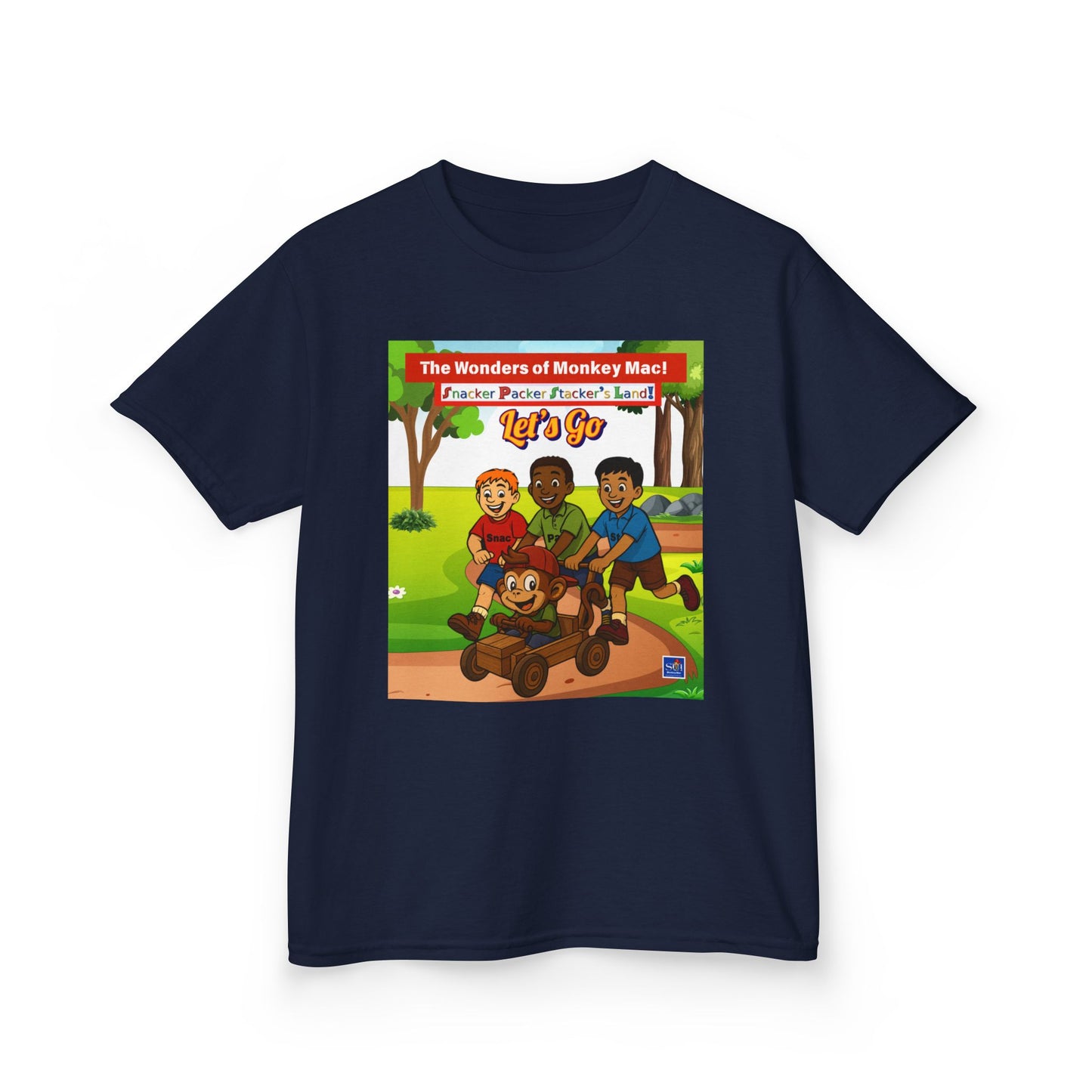 Kids Softstyle Tee - Welcome to Playtime Paradise Design