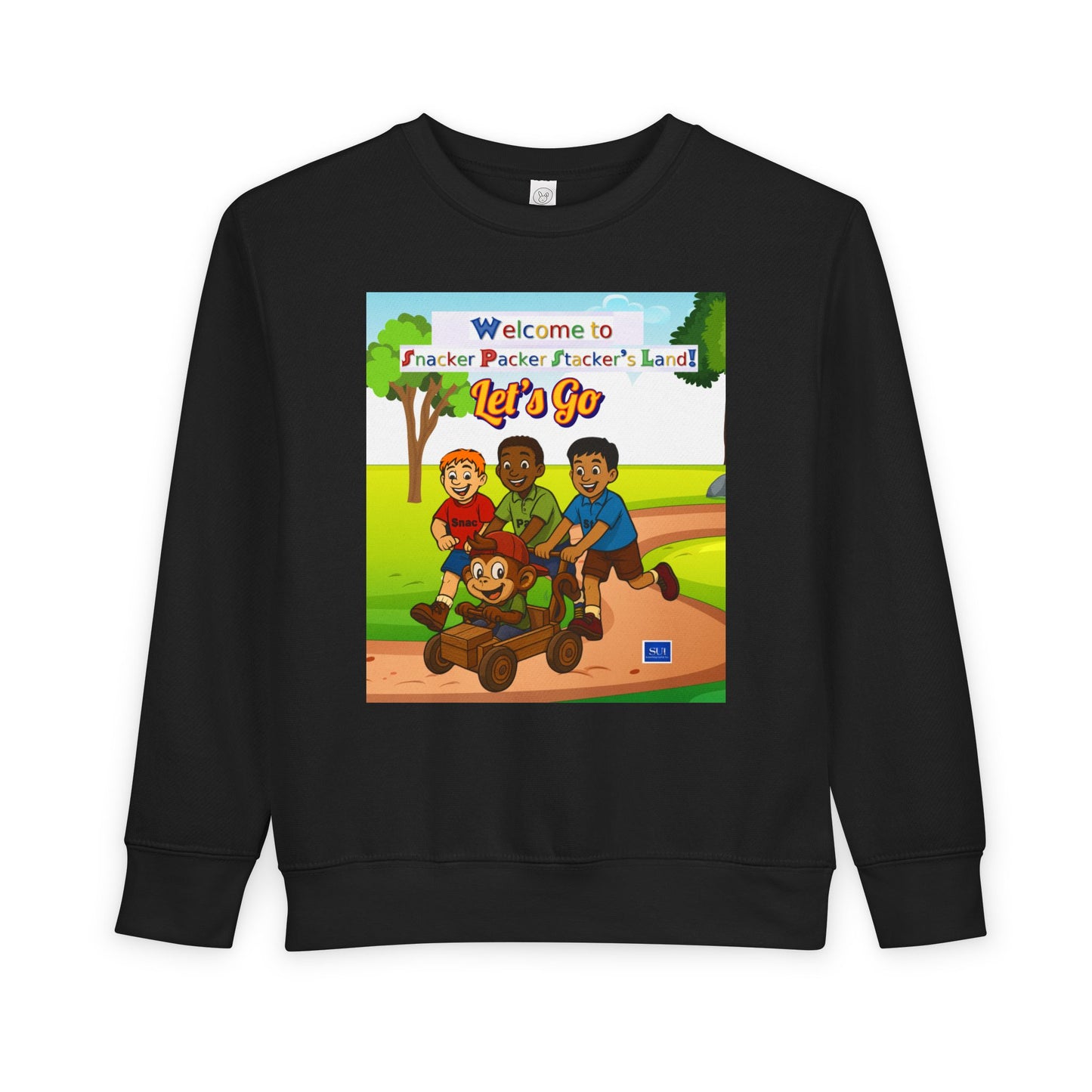 Toddler Sweatshirt - Welcome to Fun Adventures! Let's Go!