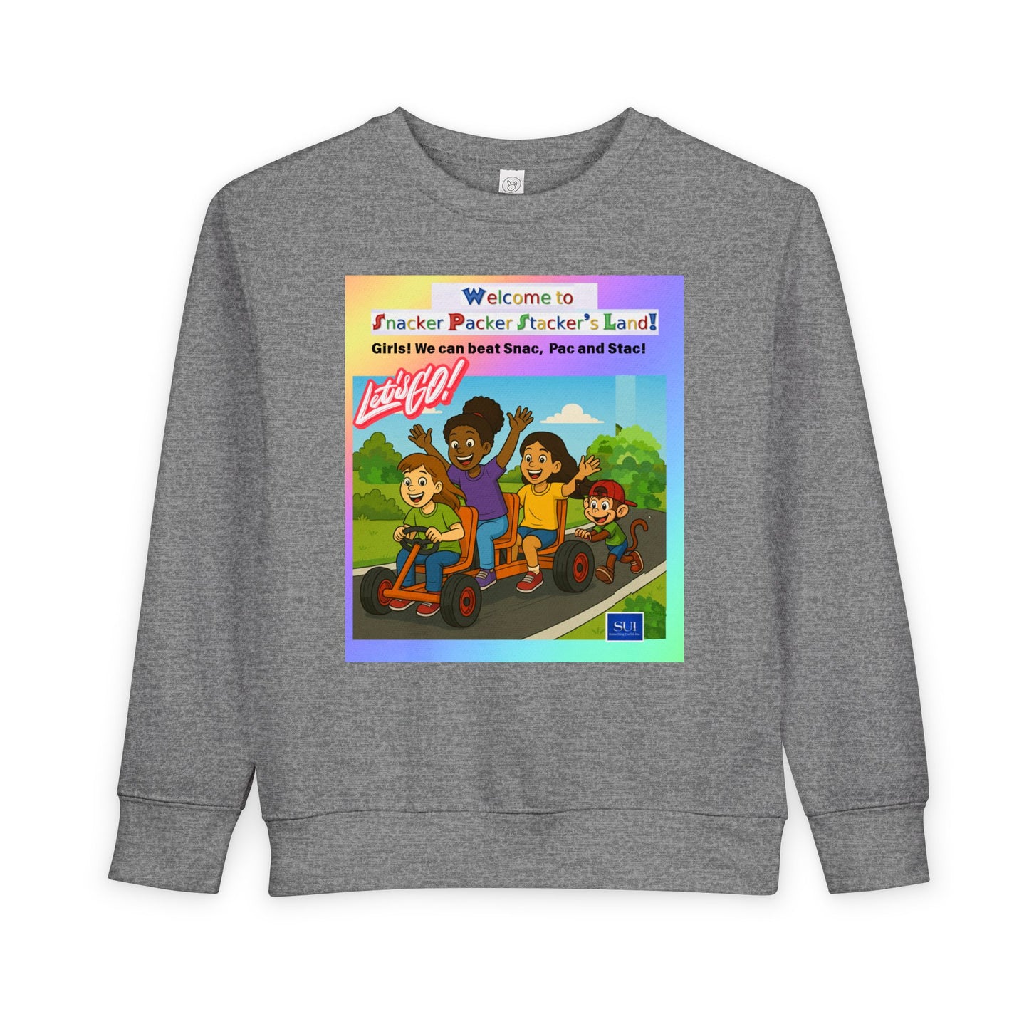 Toddler welcome to Sacker Packer's Land Toddler Sweatshirt - Fun & Playful Kids Apparel