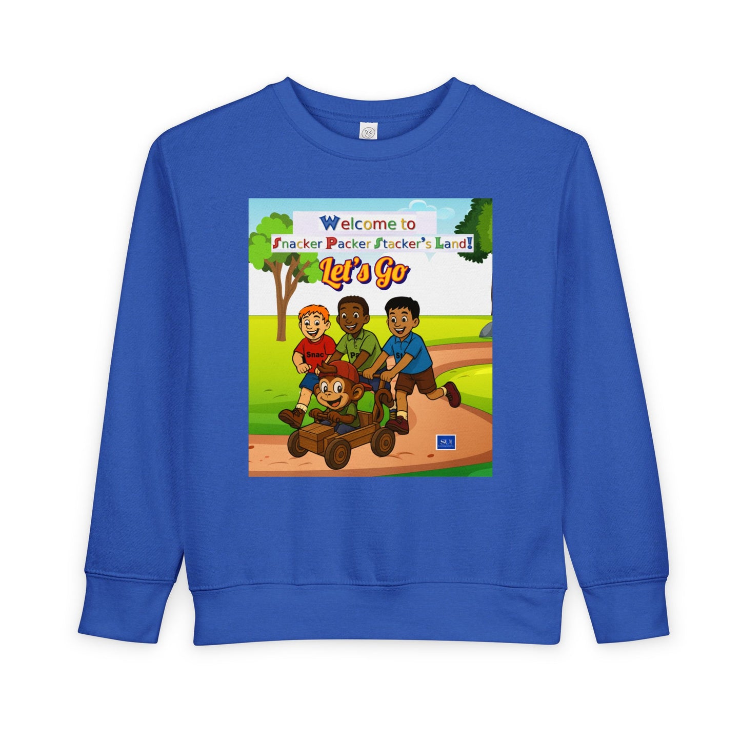 Toddler Sweatshirt - Welcome to Fun Adventures! Let's Go!