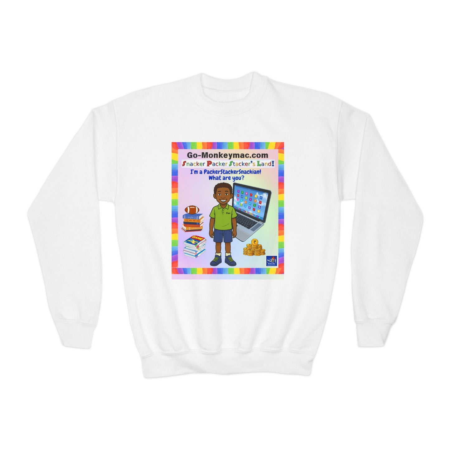 Youth Crewneck Sweatshirt - Perfect for Future Leaders!