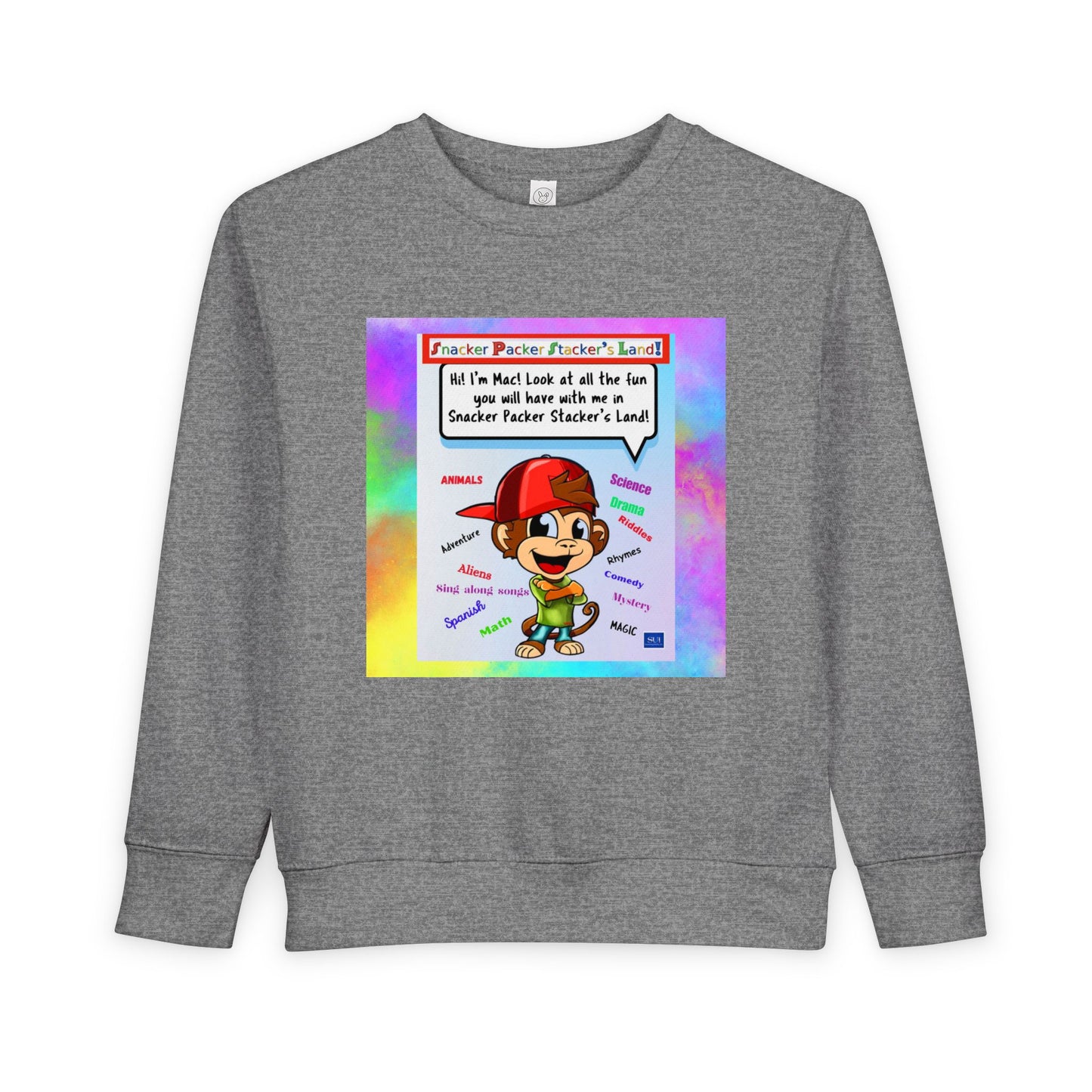 Toddler Sweatshirt with Playful Design - Perfect for Everyday Wear!