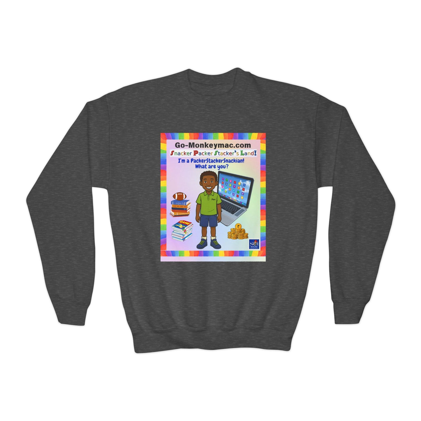 Youth Crewneck Sweatshirt - Perfect for Future Leaders!