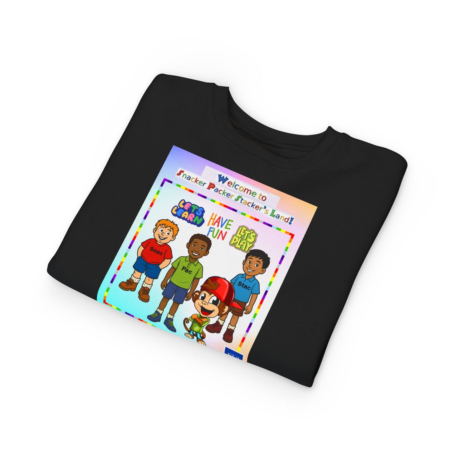 Toddler Sweatshirt - Welcome to Colorful Fun Day Design