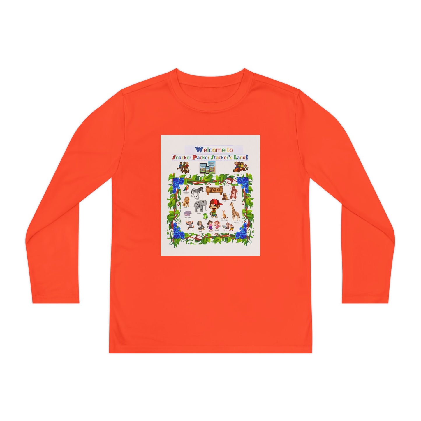 Youth Long Sleeve Tee - Welcome to the Petting Zoo Design