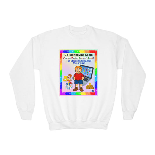 Youth Crewneck Sweatshirt - Inspirational Design for Kids