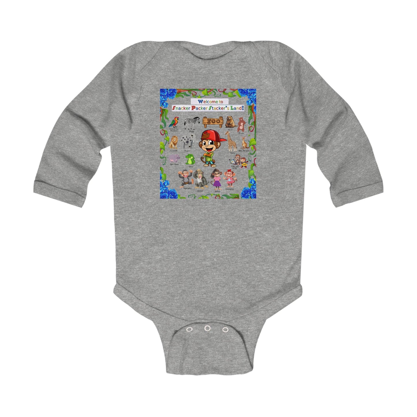 Colorful Infant Long Sleeve Bodysuit, Baby Shower Gift, Cute Baby Clothes, Newborn Outfit, Toddler Apparel