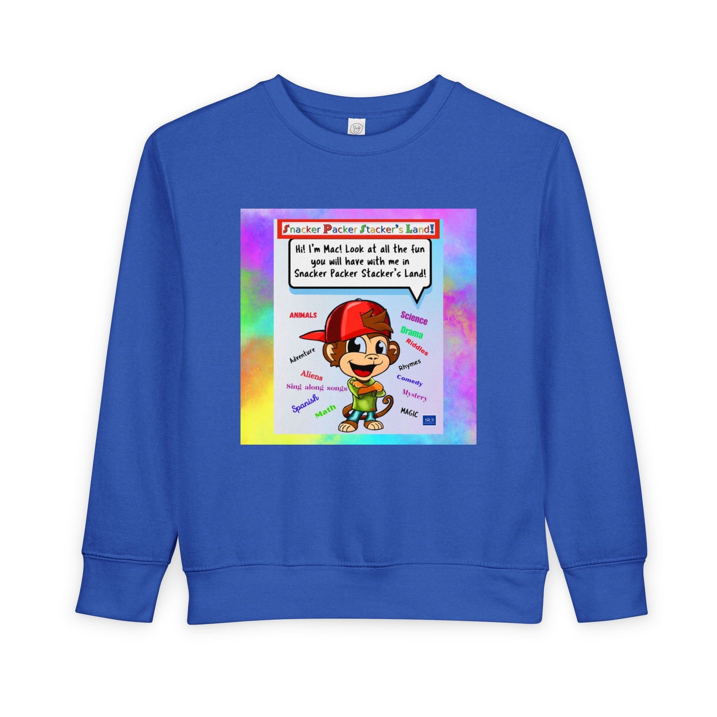 Toddler Sweatshirt with Playful Design - Perfect for Everyday Wear!