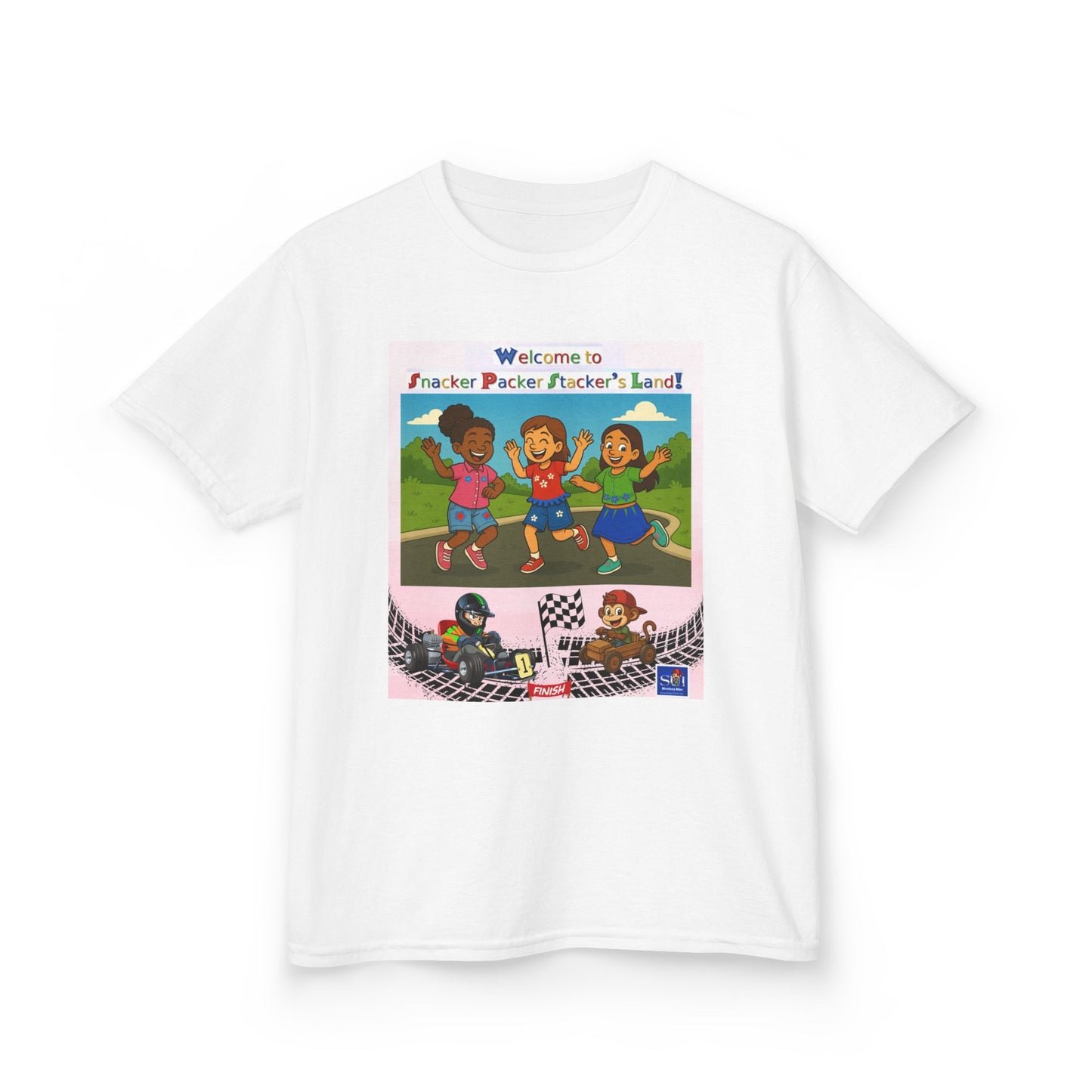 Kids Graphic Tee - Welcome to Snacker Packer's Land