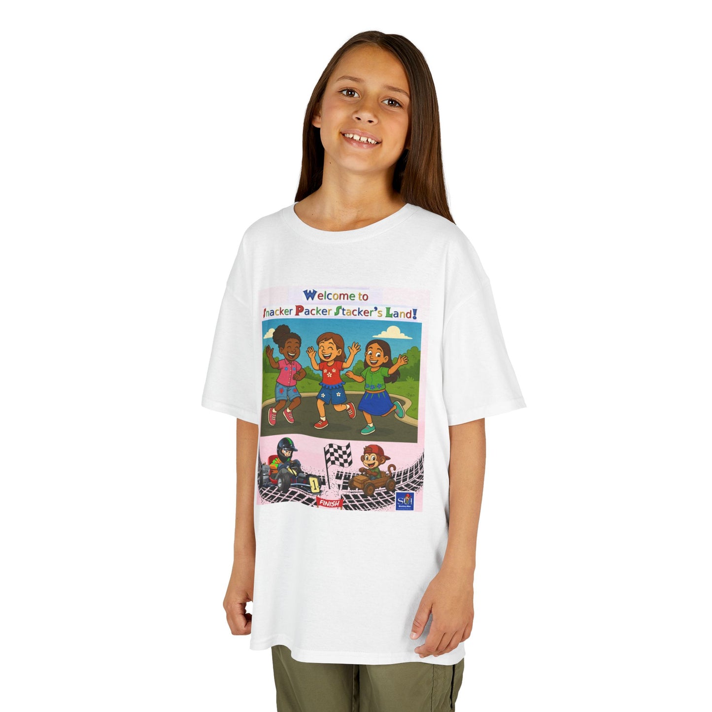 Kids Graphic Tee - Welcome to Snacker Packer's Land