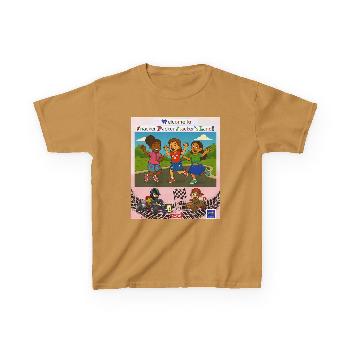 Kids Graphic Tee - Welcome to Snacker Packer's Land