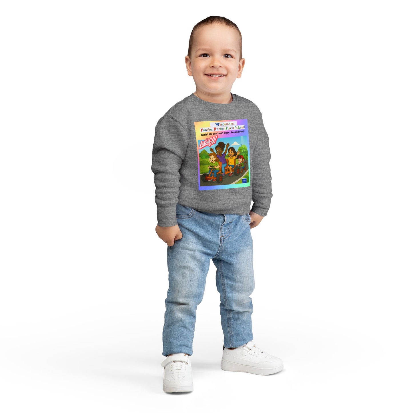 Toddler welcome to Sacker Packer's Land Toddler Sweatshirt - Fun & Playful Kids Apparel