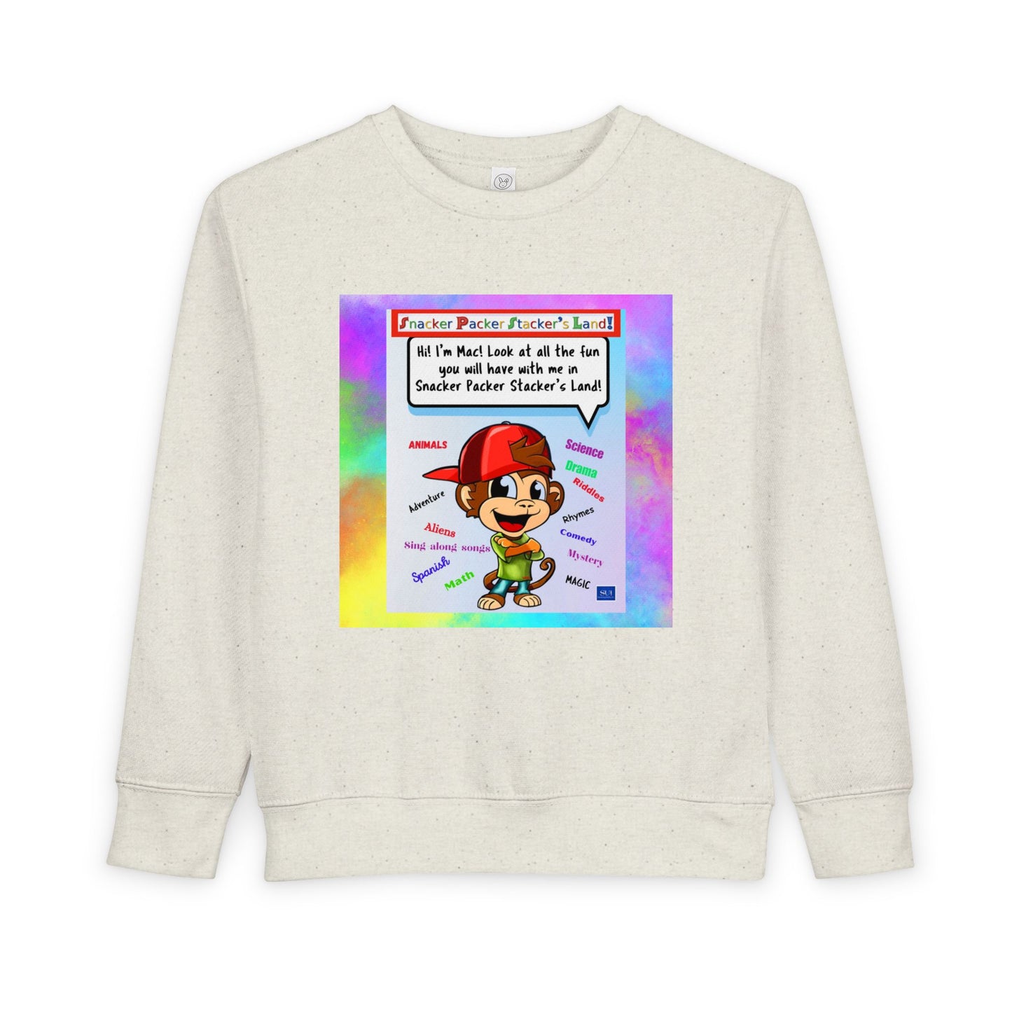 Toddler Sweatshirt with Playful Design - Perfect for Everyday Wear!