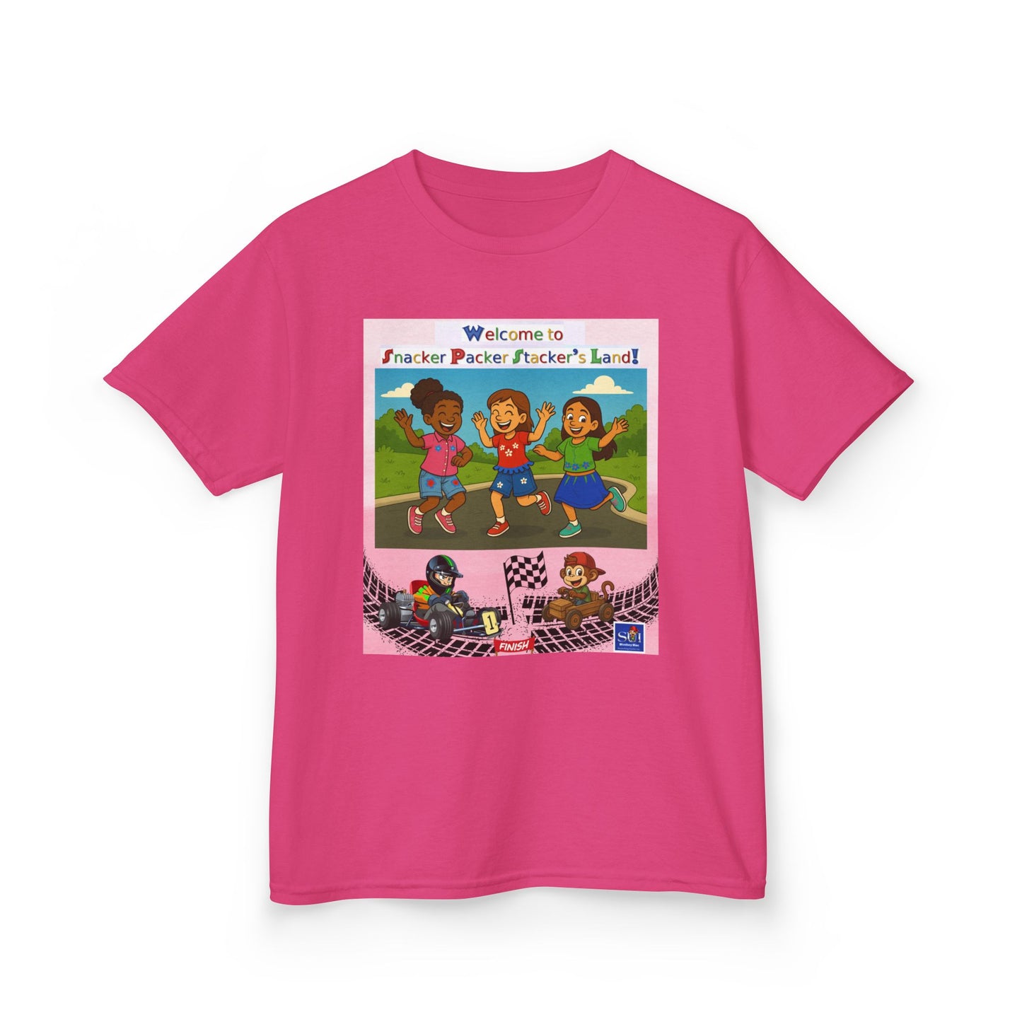 Kids Graphic Tee - Welcome to Snacker Packer's Land
